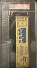 Psa 3 1966 The Beatles Shea Stadium Ticket Slab   Final Usa Tour Poster Framed