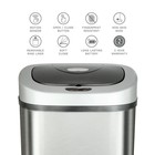 Nine Stars Automatic Sensor Kitchen Trash Can  21 1 Gal   Motion Sensor