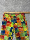 Loudmouth Ladies Golf Pants Size 2 Patchwork Bright Colors