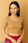 5 Stretchable Blouse For Women Crop Top Saree Choli Readymade Blouse Gift