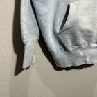 Vintage 50s 60s Double Face Brent Blues On Faded Hoodie Sweatshirt Size Large