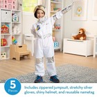 Melissa   Doug Astronaut Costume Role Play Space Set  5 Pcs  - Jumpsuit  Helmet