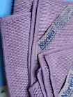 Norwex Diamond Textured Kitchen Towel   Washcloth Set  Eggplant Purple