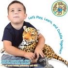 Leah The Leopard   20 Inch Stuffed Animal Plush   By Tigerhart Toys