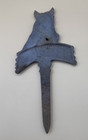 Vintage Cast Iron Horse Welcome Garden Yard Stake Western Farmhouse Decor