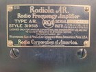 1920s Westinghouse Rca Radiola Type Ar Rf Amplifier Vacuum Tube Working