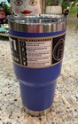 Yeti Rambler 30oz Tumbler Magslider Lid Ultramarine Violet Splash Resistant Nwt
