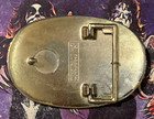 Zz Top Texas Vintage 1977 Pacifica Collectible Prism Rock Belt Buckle -nice 