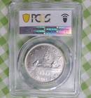 1935 Pcgs Au 58 Canada 80  Silver Dollar  King George V Silver Jubilee  1st Year