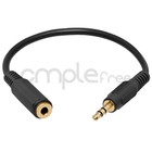 6 Inch 3 5mm Extension Cable Stereo Audio 1 8  Male To Female Cord Aux Headphone