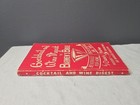 Vintage 1973 Cocktail   Wine Digest Encyclopedia   Guide For Home   Bar Book