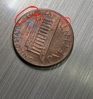1984 Lincoln Memorial Penny  Beautiful Coin No Mint Mark  Errors Unique Toning 