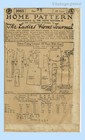Ladies Home Journal 3965  1920s Uncut Misses Dress 36 B Vintage Sewing Pattern