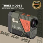 Aofar Hx-1100v Hunting Rangefinder Laser Angle Horizontal Distance Waterproof