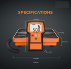 B  scula Electr  nica 100   kg Para Refrigerante Con Malet  n  Ideal Hvac 