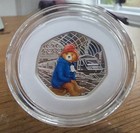 Paddington Bear 2018 50p Silver Proof Coins X2 Includes Low Certification No 
