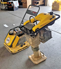 2 Machines - Wacker Neuson Wp1550   Bs50-4 Dirt Compactors - Lightly Used