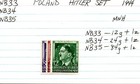 Stamps Poland  Scott   Nb33-nb35 Mint Nh  Complete Set