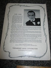 Harry James Trumpet Rhapsody Solos W  Piano Accompaniment Sheet Music 1941
