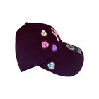 Mlb New York Yankees 47 Clean Up Cap - Limited Edition  Maroon With Candy Hearts