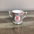 Vintage Rolls Royce At Derby 75 Years Royal Crown Derby English Bone China Cup