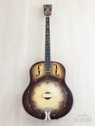 1930 National Triolian Tenor Resonator Vintage Guitar Two-tone Walnut