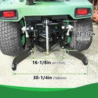 Rear 3 Point Hitch Kit Cat 1 W receiver Hook For John Deere 316 318 To 430