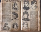 Antique Victorian Scrapbook 1880   s-1890   s Prominent Women