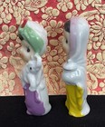 Vintage Around The World Indian Couple Figurines Made In Japan Rare