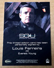 Stargate Universe Sgu Season 1 Louis Ferreira Autograph