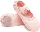 Ballet Shoes Toddler Slippers Highly Elastic Canvas Girls Ballerina Dance Sho   