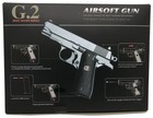 Full Metal Replica Airsoft Pistol Handgun 220fps Air Soft Gun Realistic Weight