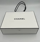 New Chanel Gift Bag Shopping Bag Size  10  Wide X 8  Height X 3  Depth Authentic