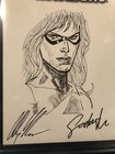 Alex Ross Signed Original Alex Maleev Sketch Art Cgc 9 8 Avengers Captain Marvel
