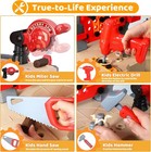 Kids Tool Bench - Power Tools Workshop-kids Workbench  65 Pcs Realistic Toy Tool