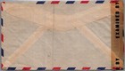 Honduras 1940 s Wwii Postal Censored Airmail Cover Addr Usa   Postmark
