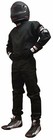 Racing Driving Fire Suit Sfi 3 2a 5 One Piece   Double Layer Adult Black