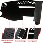 Dash Cover Mat Pad Carpet Non-slip Toyota Camry 2007-2011 Black Trim