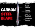 Custom Handmade Carbon Steel Blade Viking Spear Long Sword   Hunting Capming