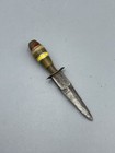 Vintage Mexico Boot Knife Miniature Tourist 1960s 3 75 In Letter Opener