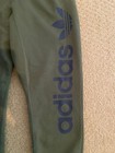 Adidas Originals Olive Track Cuff Pants Long Small Sweatpants Joggers