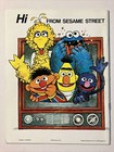 1979 Sesame Street Holiday On Ice Souvenir Program Book Arthur M  Wirtz Presents