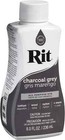 Rit All-purpose Liquid  Dye Charcoal  Grey - 8 Oz