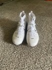 New Nike Alpha Huarache Nxt Metal Baseball Cleats White  Mens Sz 12 Dj6517-101