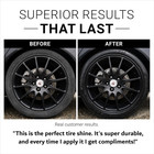 Car Guys Tire Shine Spray - The Perfect Deep Black Shine - Long Lasting Car Tire