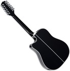 Takamine Gd-38ce 12-string Acoustic-electric Guitar - Black