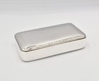 Fine Georgian Continental Solid Silver Large Snuff Box C1800