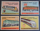 Complete Set Of 24 Original  1959 Lionel Train Cards 903 Railroad Locomotive
