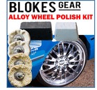 Metal Polish Kit For Cars Boats Hot Rods Classics Alloy Mag Wheels Engine Parts
