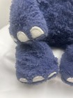 Jellycat London Bashful Elephant Plush 12  Medium Stuffed Animal Soft Navy Blue